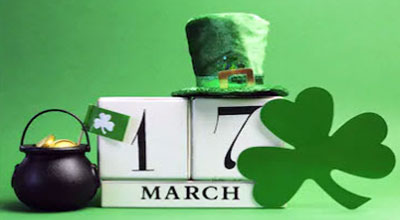 17 March St Patrick's Day