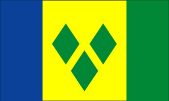 St Vincent National Flag 150 x 90cm