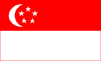 Singapore National Flag 150 x 90cm