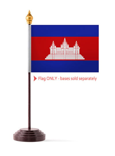Cambodia Table Flag