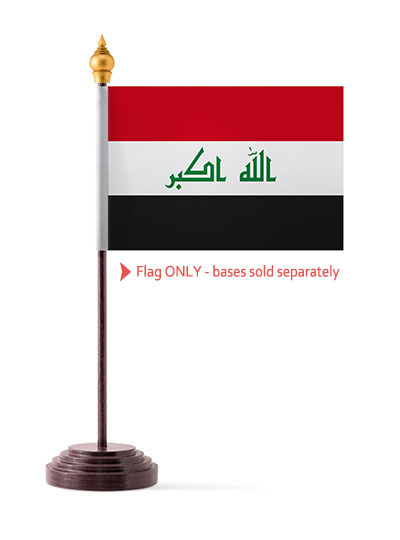 Iraq Table Flag