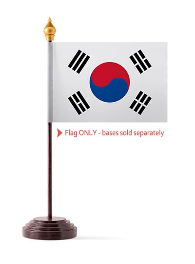 Korea South Table Flag