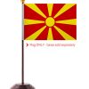 Macedonia Table Flag