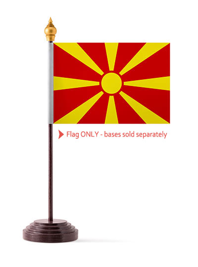 Macedonia Table Flag