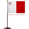 Malta Table Flag