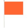 Orange Hand Waver Flag