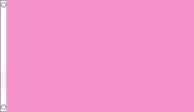 Pink Solid Colour Flag 150 x 90cm