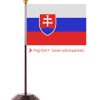 Slovakia Table Flag
