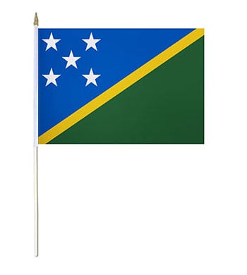Solomon Island Hand Waver Flag