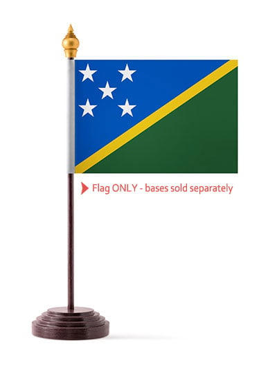 Solomon Islands Table Flag