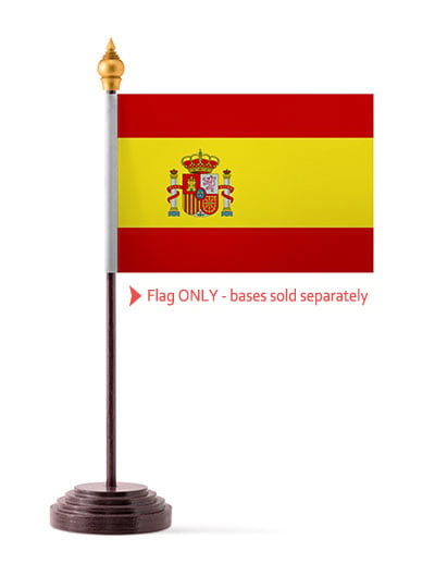 Spain Table Flag