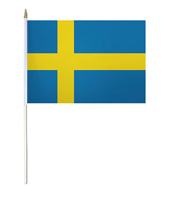 Sweden Hand Waver Flag