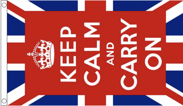 Keep Calm Flag