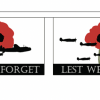 Lest We Forget Air Force 3m String Bunting