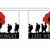 Lest We Forget Army 3m String Bunting