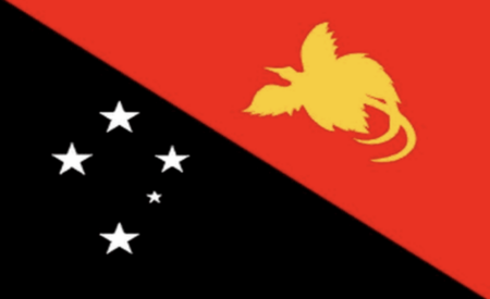 Papua New Guinea Woven Polyester Flag 180 x 90cm