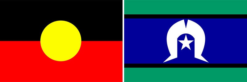 Aboriginal & Torres Strait Island Flags - In Stock