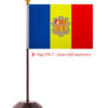 Andorra Table Desk Flag