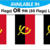 Angola String Bunting Flags
