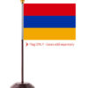 Armenia Table Desk Flag
