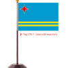 Aruba Table Desk Flag