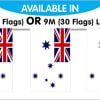 String Bunting Flags Australia Navy