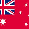 Australian Red Naval Ensign Flag
