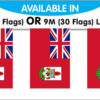 Bermuda String Bunting Flags