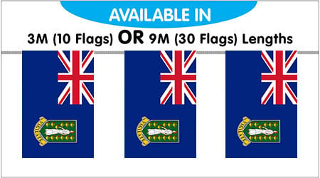 British Virgin Island String Bunting Flags