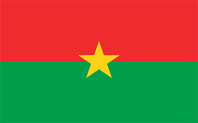 Burkina Faso National Flag 150 x 90cm