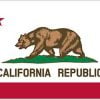 California Republic Decal Flag Sticker