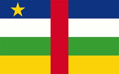 Central African Republic Flag 60 x 90cm