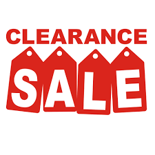 Sale Clearance Items