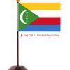 Comoros table flag