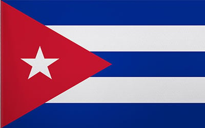 Cuba National Flag 60 x 90cm