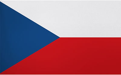 Czech Republic Decal Flag Sticker