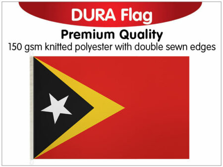 East Timor Knitted Dura Flag 150 x 90cm