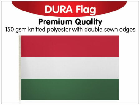 Hungary Knitted Dura Flag 150 x 90cm