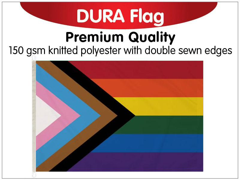 Progress Pride Dura Flag