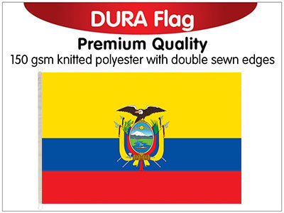 Ecuador Poly Dura Flags
