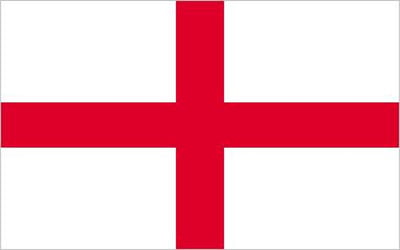 England St George Decal Flag Sticker