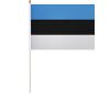 estonia hand waver flag