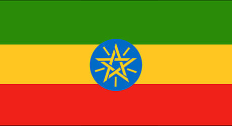Ethiopia Decal Flag Sticker