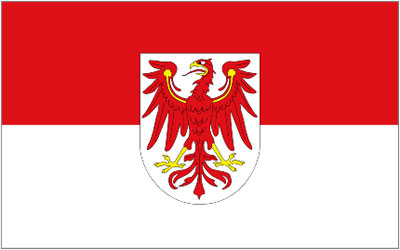 German Brandenburg Flag 150 x 90cm