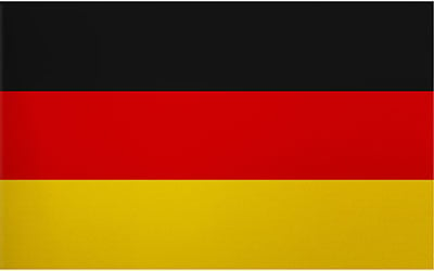 Germany Decal Flag Sticker 13 x 9cm