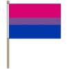Bi-Sexual Hand Waver Flag