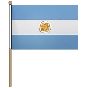 Argentina Small Hand Waver Flag