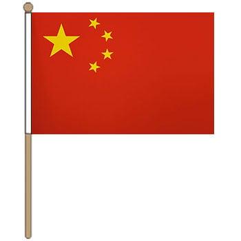China Hand Waver Flag