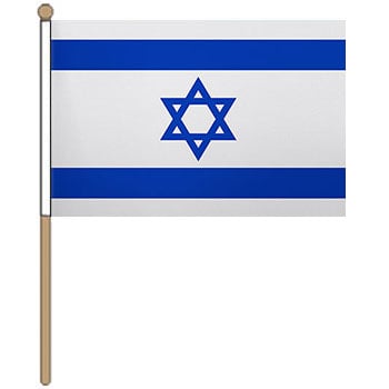 Israel Small Hand Waver Flag