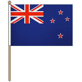 New Zealand Small Hand Waver Flag
